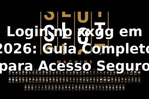 Login no xxgg em 2026: Guia Completo para Acesso Seguro 🔐